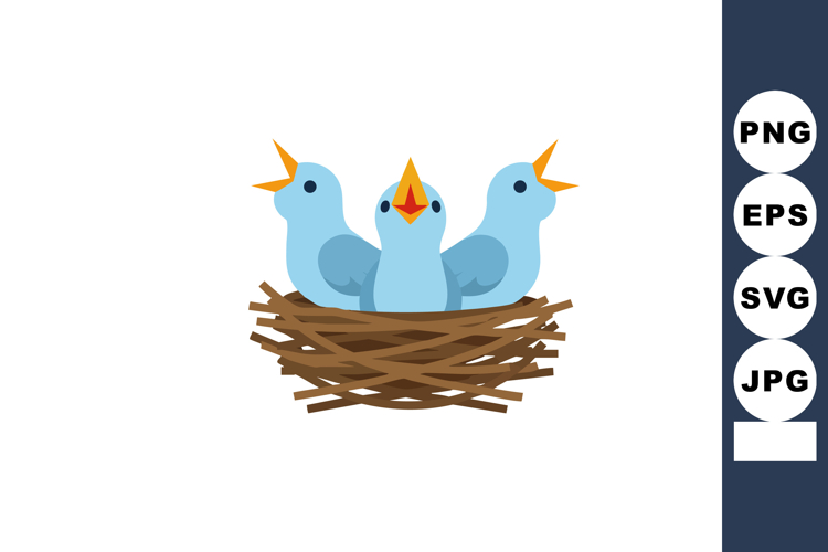 Bird Nest Clipart Image 24