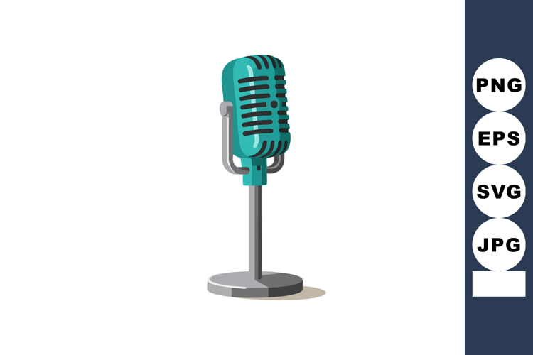 Microphone Illustration Image 21