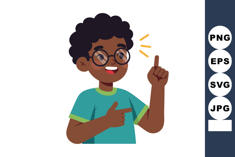 Finger Pointing Clipart Image 17