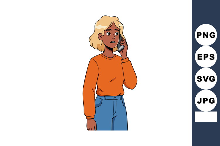 Worried Clipart Image 2