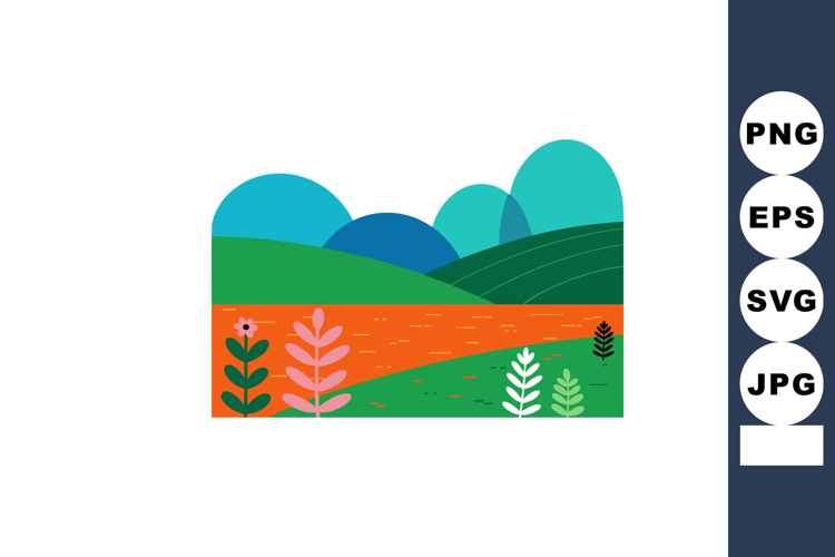 Hills Clipart Image 2
