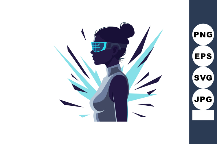 Glasses Silhouette Image 13