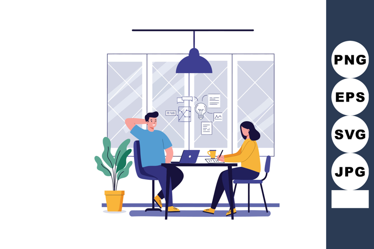 Working Together Clipart Image 20