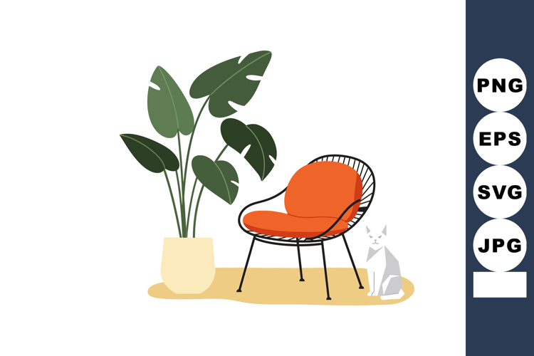 Houseplant Clipart Image 7