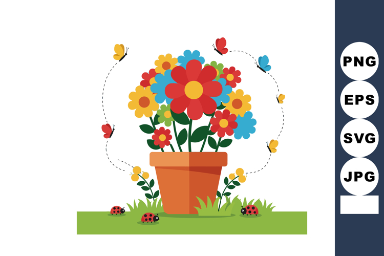 Ladybugs Clipart Image 19