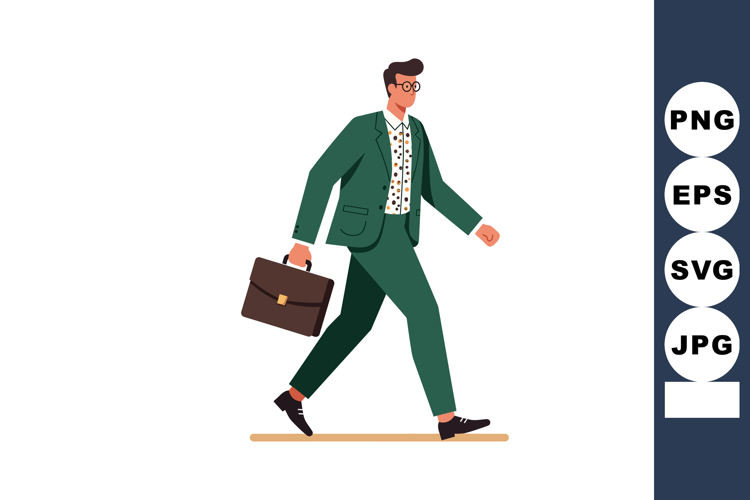 Businessman Clipart Image 22