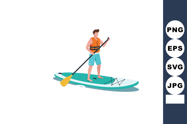 Paddle Clipart Image 21