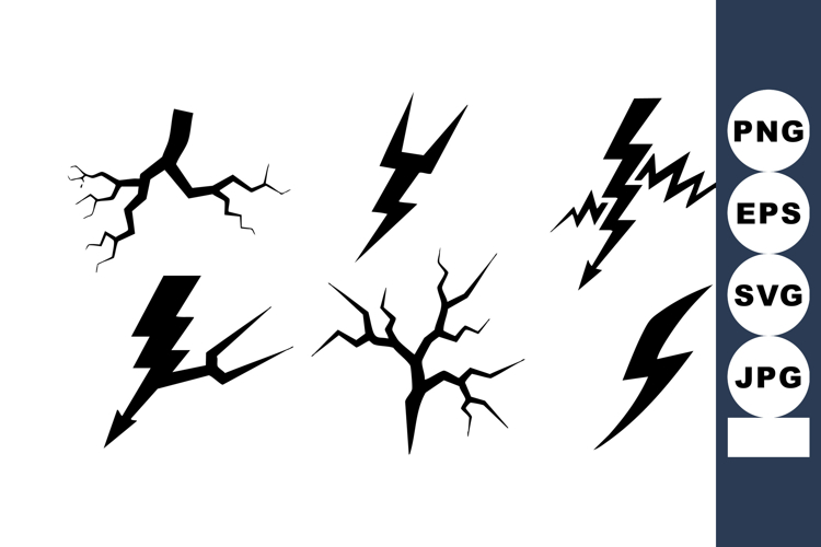 Lightning Bolt Vector Image 11