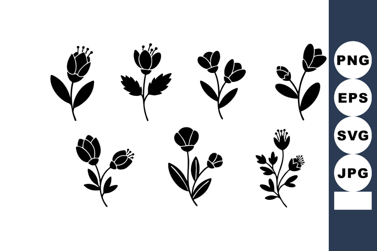 Black Rose Silhouette Image 2