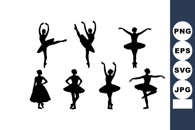Ballet Dance Silhouette Image 10