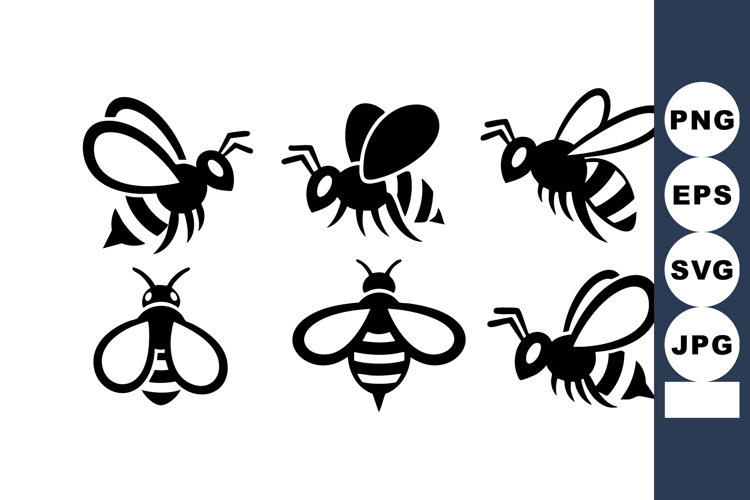 Bee Flying Clipart Image 17