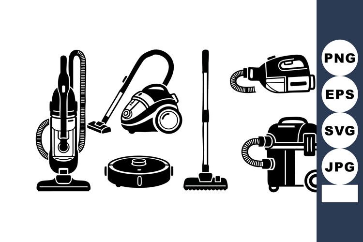 Vacuum cleaner with upright, canister, robotic, stick, hand