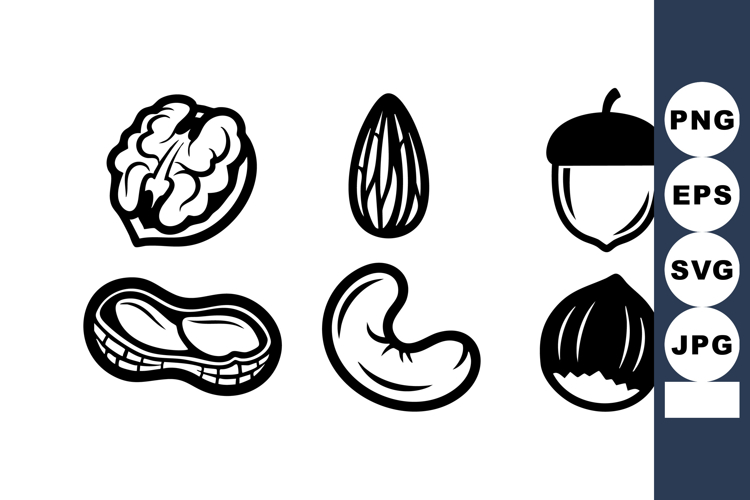 Almond Clipart Image 2