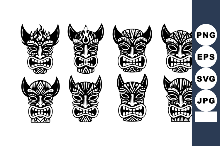 Tiki Clipart Image 2