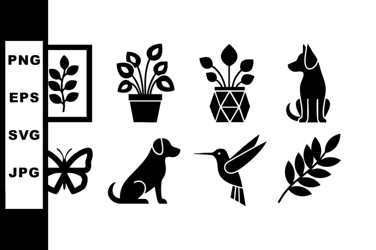 Flower Silhouette Image 19