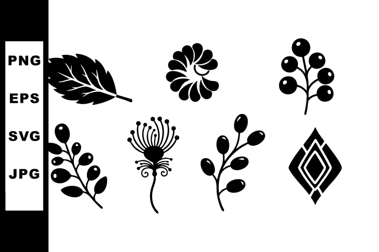 Flower Silhouette Image 10