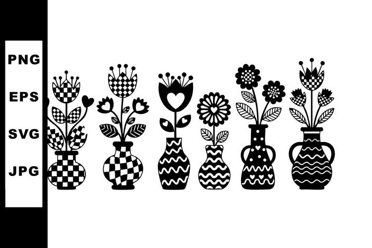 Flower Vase Clipart Image 14