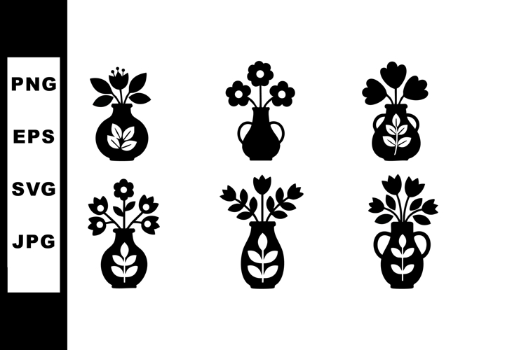 Flower Silhouette Image 12