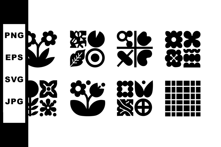 Flower Silhouette Image 6