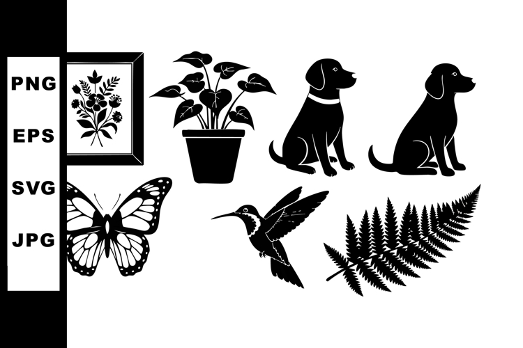 Flower Silhouette Image 14