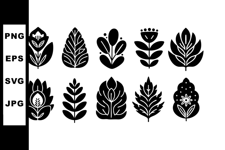 Flower Silhouette Image 23