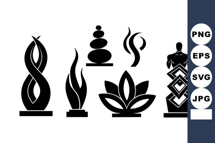 Flame Silhouette Image 23