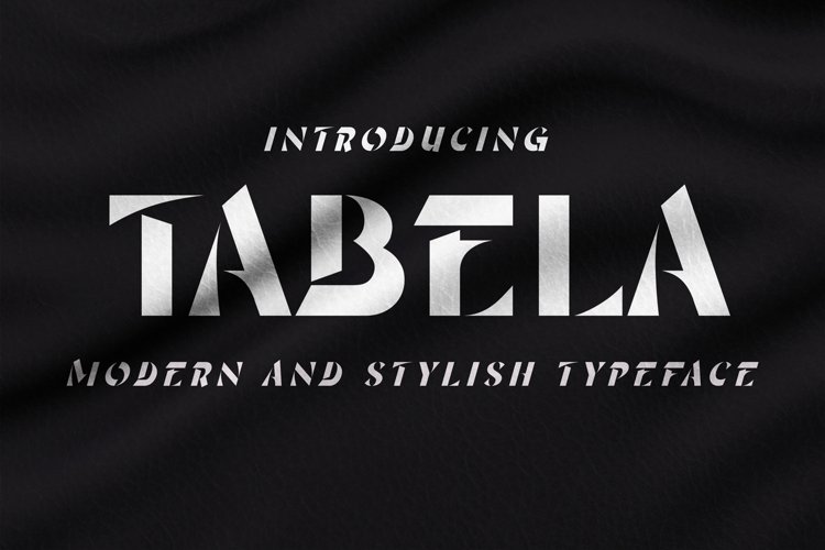 Tabela Font example image 1