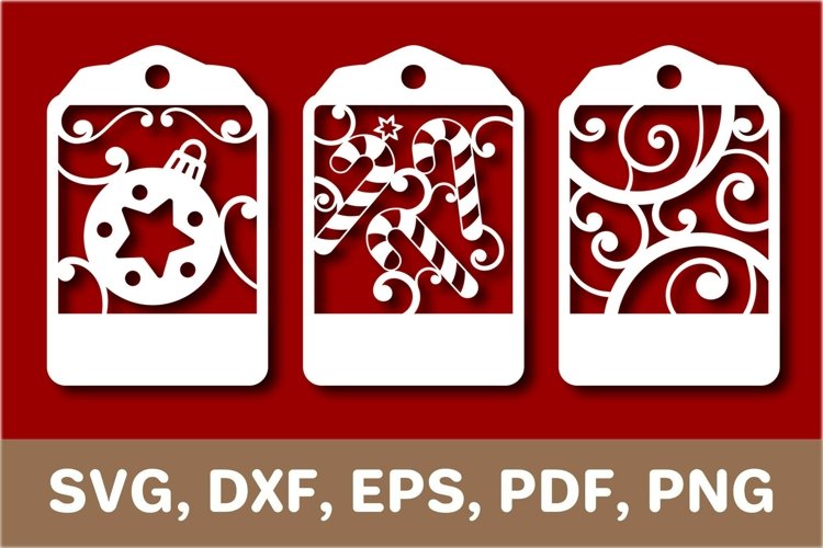Christmas Tag Svg Image 2