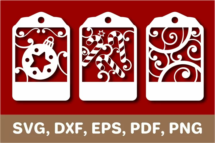 Christmas tags svg, christmas gift tags svg, Cricut, SVG