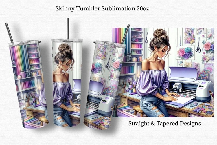 Woman Tumbler Wrap, Tumbler Wrap 20oz, Tumbler Wrap