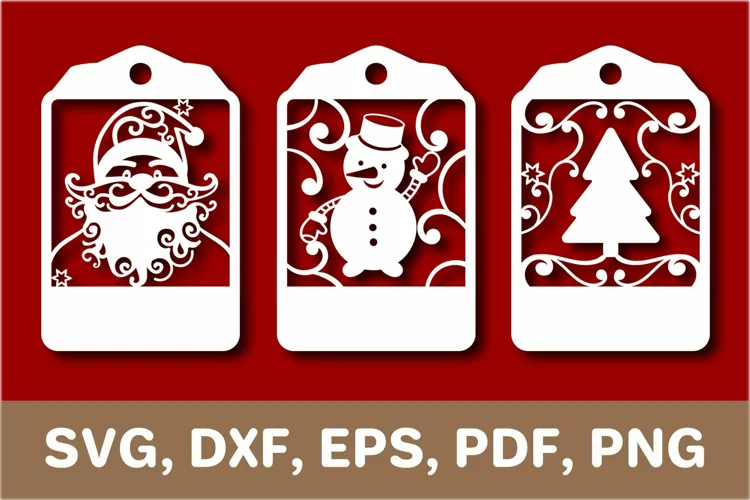 Christmas tags svg, christmas gift tags svg, Cricut, SVG