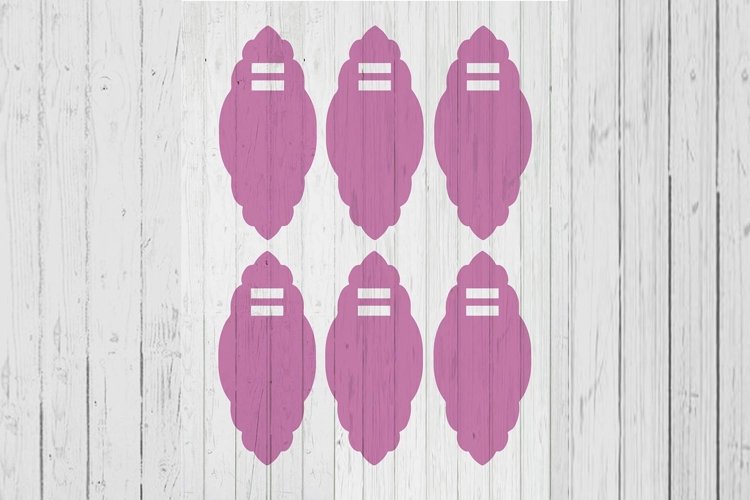 Keychain Template Svg Image 8