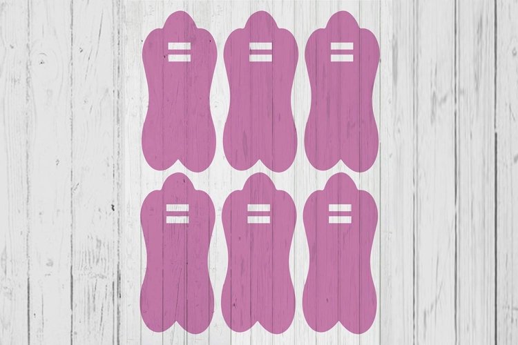 bone Keyring display card template svg dxf png ai files