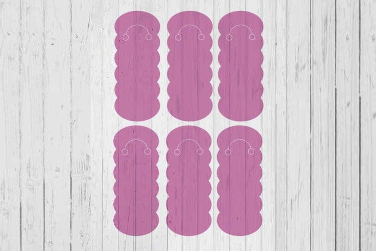 Keychain Template Svg Image 16