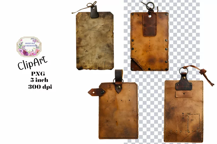 Tags, Ephemera, PNG, Junk Journal, Vintage, clipart 2