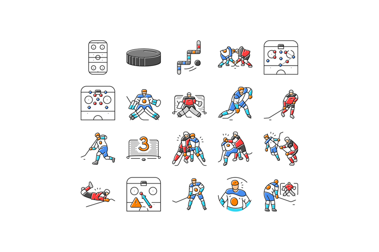 Hockey Stick Vector Image 9