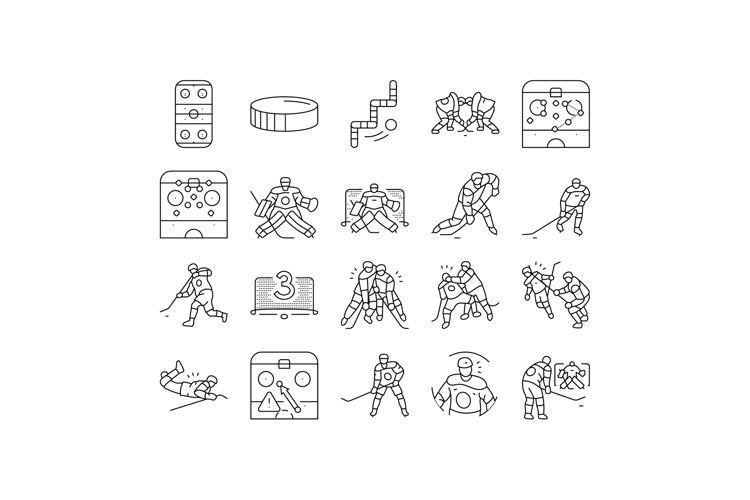 Hockey Stick Vector Image 8