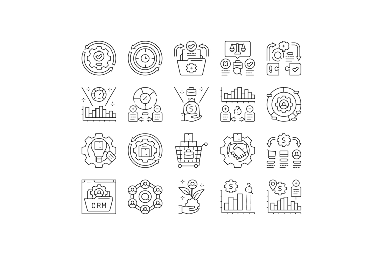 Efficiency Icon Image 19