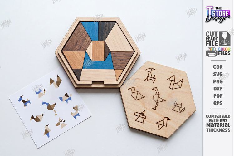 Tangram Puzzle Printable Image 2