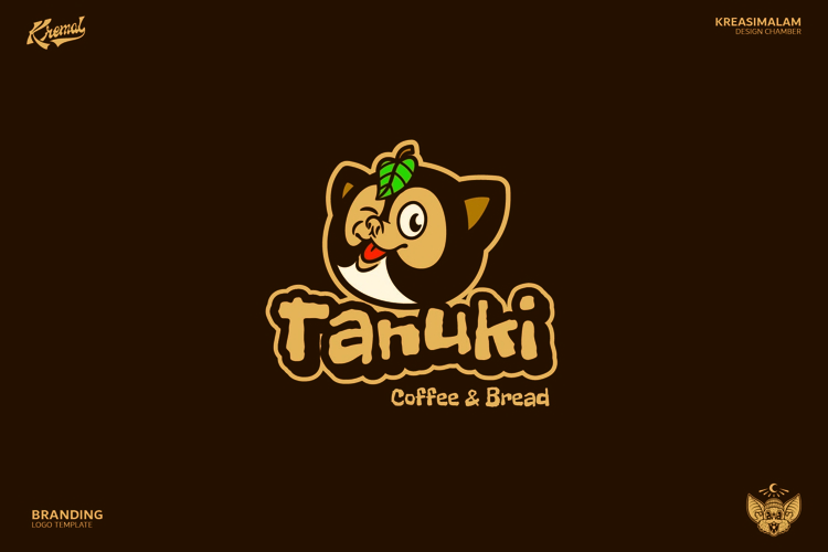 Tanuki Logo Template