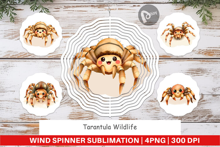 Wind Spinner Tarantula Wildlife example image 1