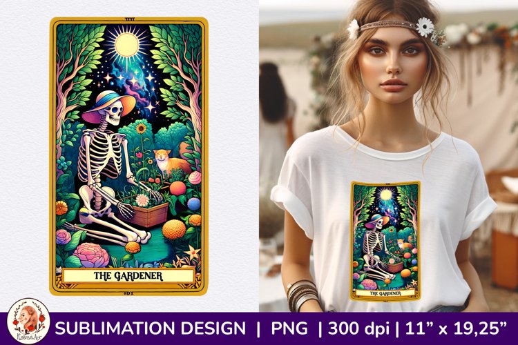 Tarot Card Illustration Image 19