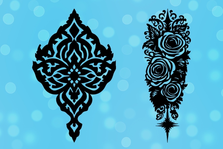 Decorative Tattoo ornament