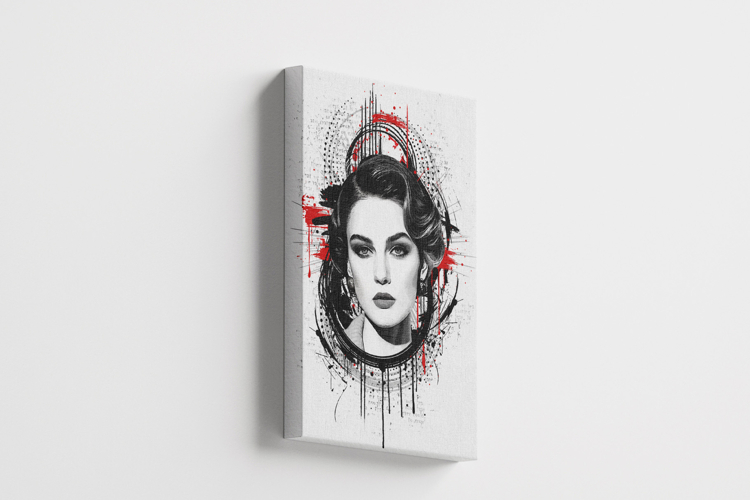 Modern Abstract Tattoo Art Photo Effect