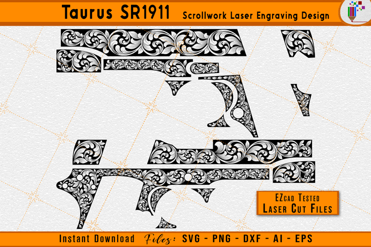 Handgun Svg Image 24