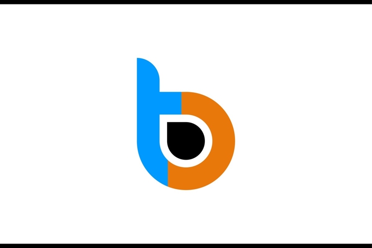 TB BT letter logo design.