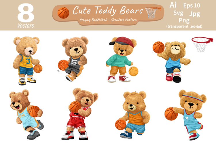 Bear Vector Image 11