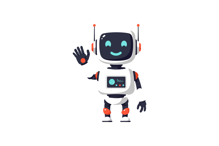 Robot Vector Image 3