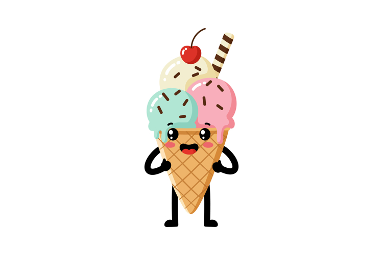 Cute Ice Cream Clipart Image 7