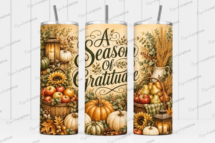 A Season of Gratitude Tumbler PNG a season of gratitude, tha
